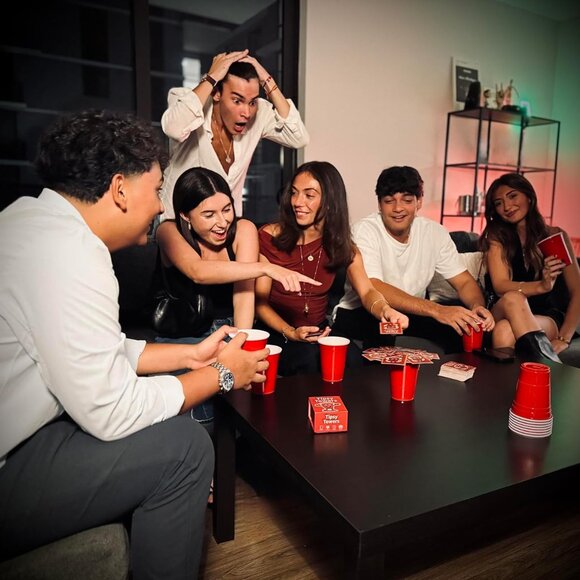 Tipsy Towers™ – Card Game for Adults – Party Game - Picture 2 of 8